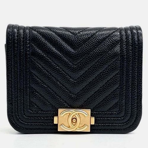 Caviar Boy Chevron Mini Belt Bag - Chanel - Modalova