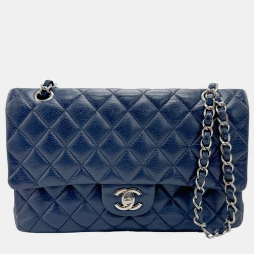 Leather Medium Classic Double Flap Shoulder Bag - Chanel - Modalova