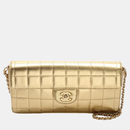 Leather Chocolate Bar Shoulder Bag - Chanel - Modalova