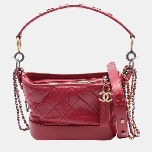 Leather Gabrielle de Small Hobo Shoulder Bag - Chanel - Modalova