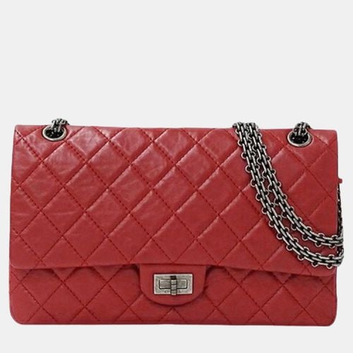 Leather 2.55 Matelasse Shoulder Chain Double Flap bag - Chanel - Modalova