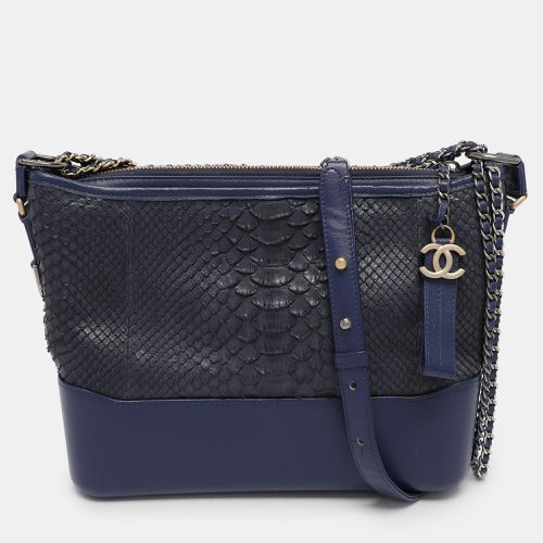 Python and Leather Gabrielle Shoulder Bag - Chanel - Modalova