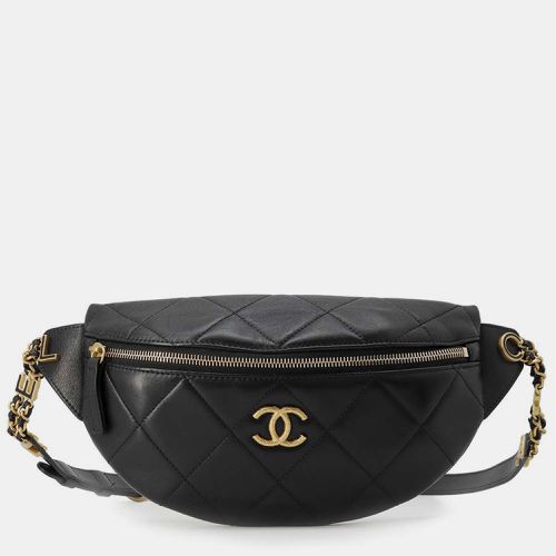 Chanel Black Lambskin Crossbody Bag - Chanel - Modalova