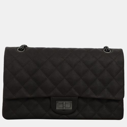 Dark Brown Caviar Large Reissue 2.55 Double Flap Bag - Chanel - Modalova