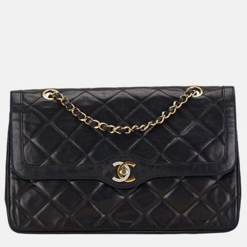 Lambskin Matelasse 25 Coco Mark Double Flap Chain Bag - Chanel - Modalova