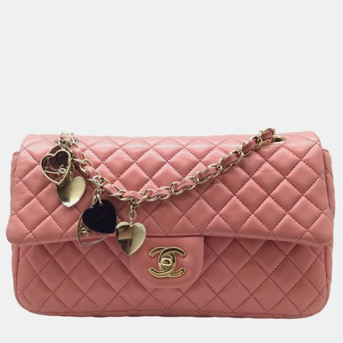 Leather Matelasse Valentine Chain Shoulder Bag - Chanel - Modalova