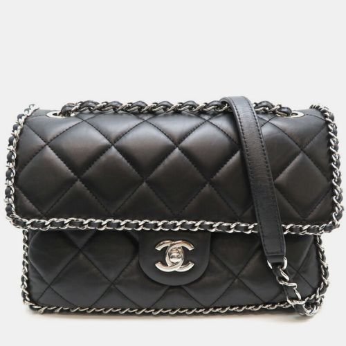 Calfskin Seal Matelasse Chain Shoulder Bag - Chanel - Modalova