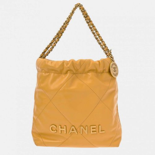 Shiny Calfskin 22 Chain Shoulder Bag - Chanel - Modalova