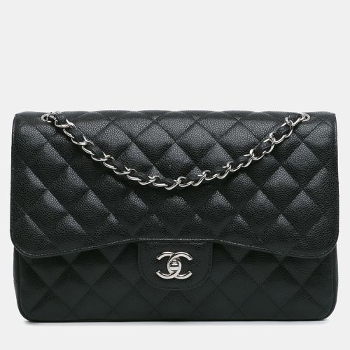 Jumbo Classic Caviar Double Flap Bag - Chanel - Modalova