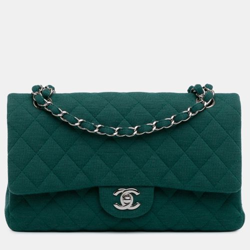 Cotton Medium Classic Jersey Double Flap Bag - Chanel - Modalova