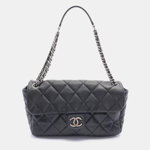 Leather CC Caviar Flap Shoulder Bag - Chanel - Modalova