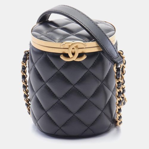 Lambskin Quilted Mini Crown Box Bag - Chanel - Modalova