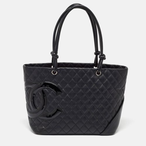 Quilted Leather Large Ligne Cambon Tote - Chanel - Modalova