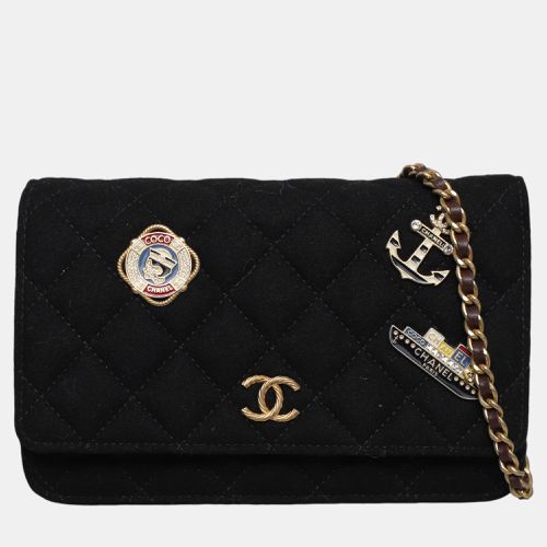 Wool Cruise Charm Wallet On Chain - Chanel - Modalova