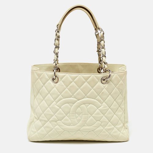 Quilted Caviar Leather CC GST Tote - Chanel - Modalova