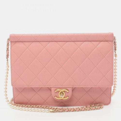 Leather Matelasse Shoulder Bag - Chanel - Modalova