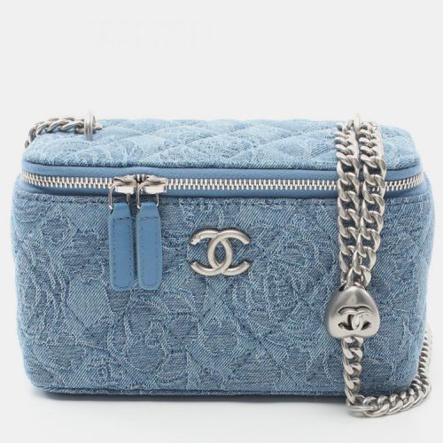 Denim Matelasse Vanity Shoulder Bag - Chanel - Modalova