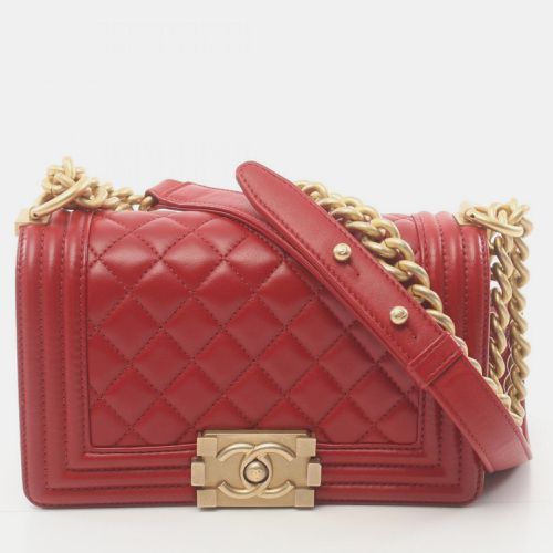 Lambskin Boy Shoulder Bag - Chanel - Modalova