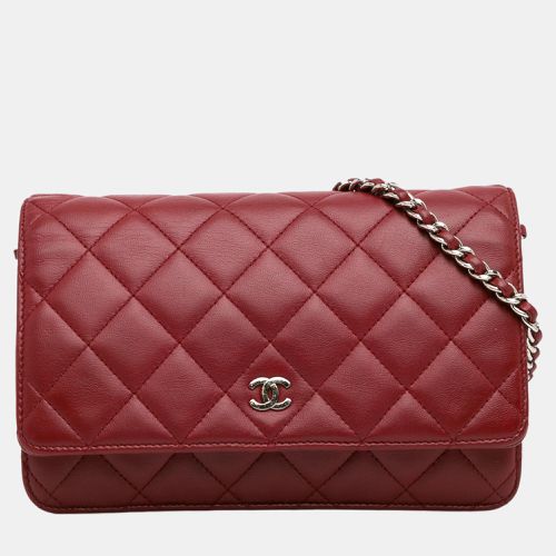 Classic Lambskin Wallet on Chain - Chanel - Modalova