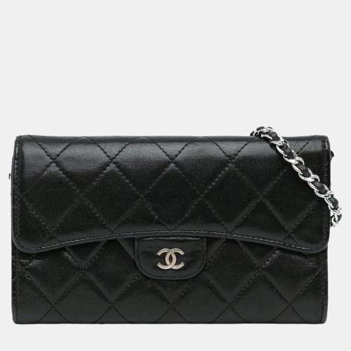 Mini Classic Caviar Flap Wallet on Chain - Chanel - Modalova