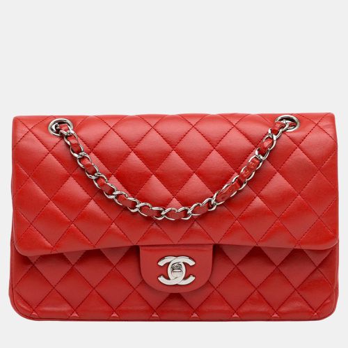 Medium Classic Lambskin Double Flap Bag - Chanel - Modalova