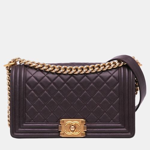 Medium Lambskin Boy Flap - Chanel - Modalova