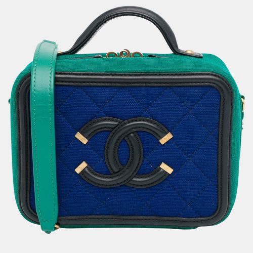 Small Jersey CC Filigree Vanity Case - Chanel - Modalova