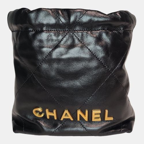 Chanel Black Mini 22c bag GHW - Chanel - Modalova