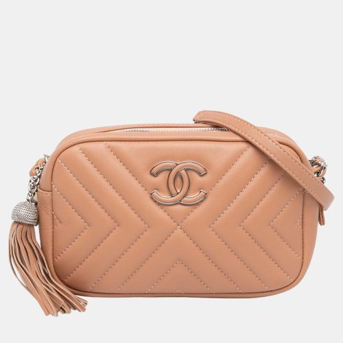 Mini CC Diagonal Chevron Camera Case - Chanel - Modalova