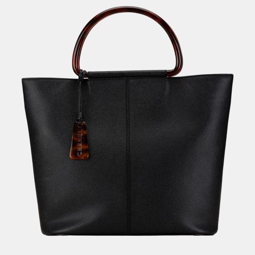 Caviar Tortoise Top Handle Tote - Chanel - Modalova