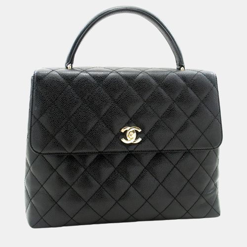 Chanel Black Leather Kelly Handbag - Chanel - Modalova