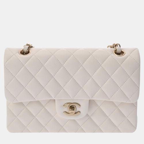 Caviar Skin Matelasse Chain Shoulder 23cm Double Flap Bag - Chanel - Modalova