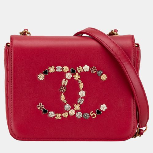 Lambskin Lucky Charms Flap Crossbody - Chanel - Modalova