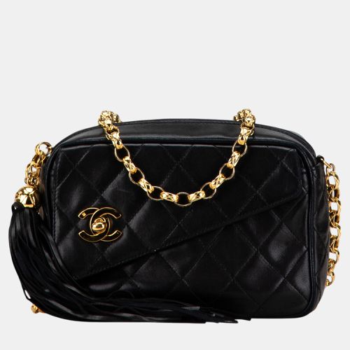 Mini Lambskin CC Tassel Camera Crossbody - Chanel - Modalova