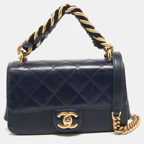 Quilted Leather Cosmopolite Straight Line Flap Bag - Chanel - Modalova