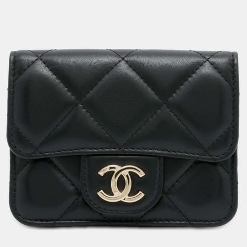 Lambskin Matelasse Coco Mark Chain Pouch Belt Bag - Chanel - Modalova