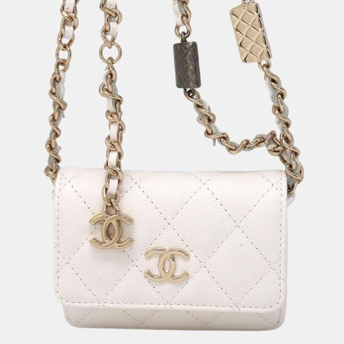 Caviar Leather CC Logo Mini Chain Shoulder Bag - Chanel - Modalova