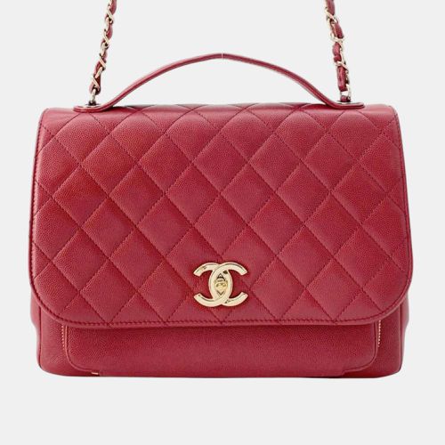 Caviar Leather Matelasse CC Logo Business Affinity Chain Shoulder bag - Chanel - Modalova