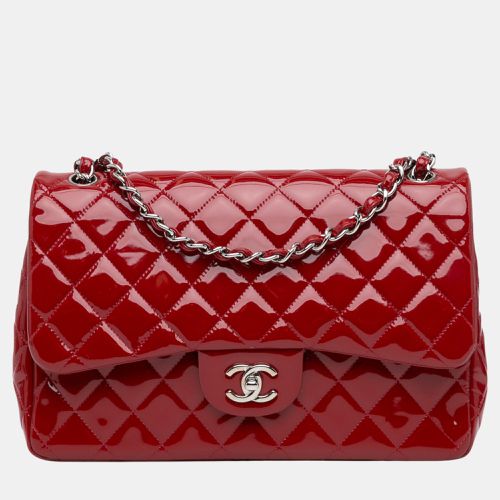 Jumbo Classic Patent Double Flap - Chanel - Modalova