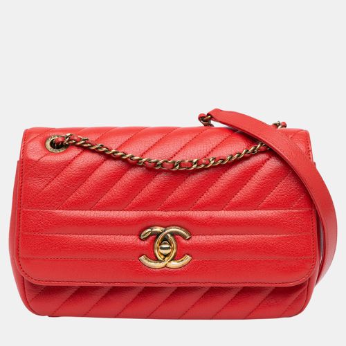 Small Diagonal Quilted Goatskin Flap - Chanel - Modalova