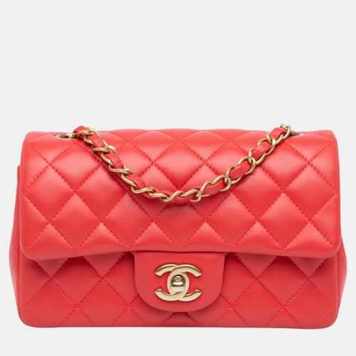 Mini Rectangular Classic Lambskin Single Flap - Chanel - Modalova