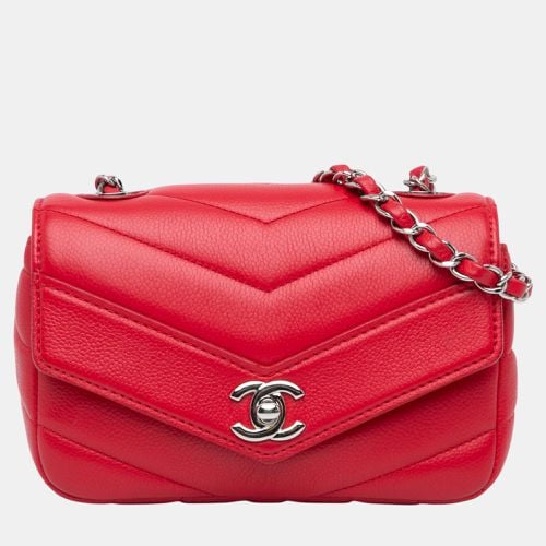 Mini Caviar Chevron Data Center Envelope Flap Bag - Chanel - Modalova