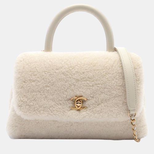 Mini Shearling Coco Top Handle Bag - Chanel - Modalova