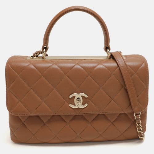 Quilted Leather Medium Trendy CC Bag - Chanel - Modalova