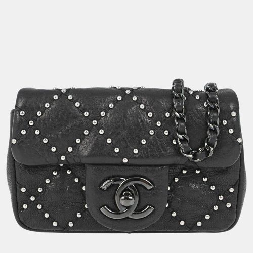 Lambskin Studded Classic Single Flap Shoulder Bag - Chanel - Modalova