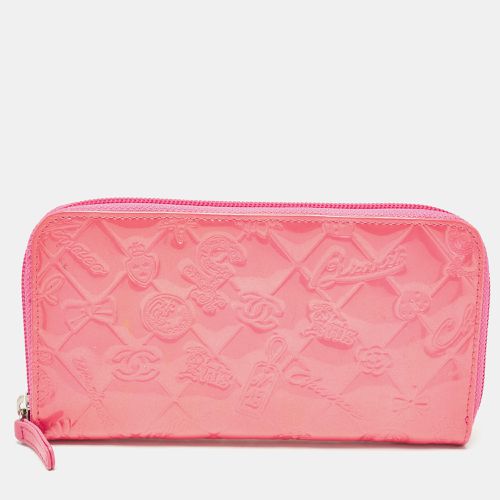 Patent Leather Lucky Symbols Continental Wallet - Chanel - Modalova