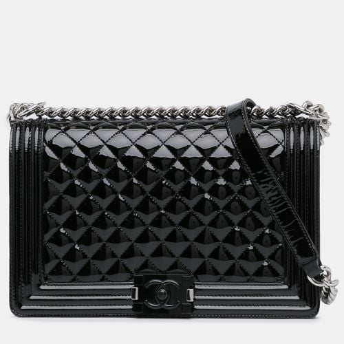 Patent Leather New Medium Patent Boy Flap Bag - Chanel - Modalova