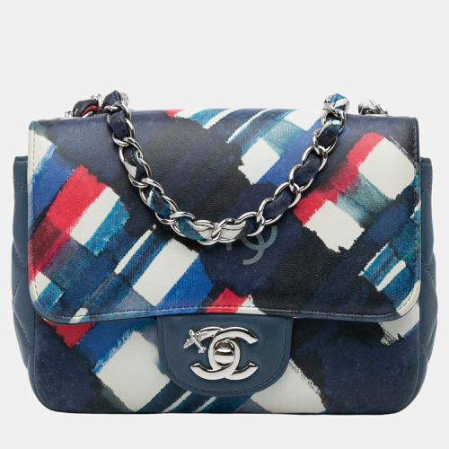 Mini Square Classic Printed Lambskin Airlines Flap - Chanel - Modalova