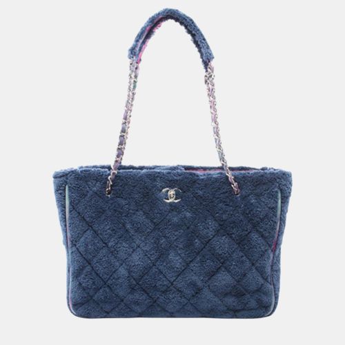 Large Terry and Ribbon Shopping Tote - Chanel - Modalova