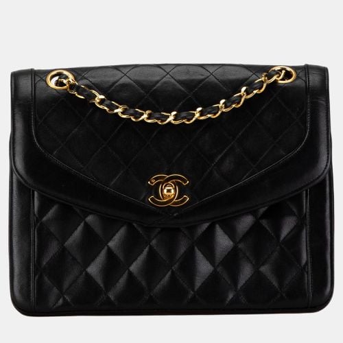 CC Quilted Lambskin Single Flap - Chanel - Modalova